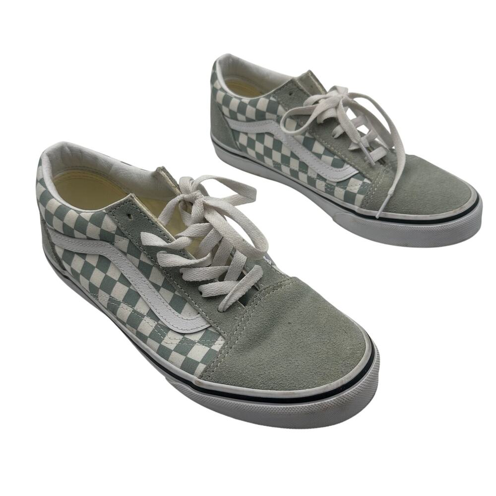 VANS Big Kids Old Skool Checkerboard Shoe SIZE 7